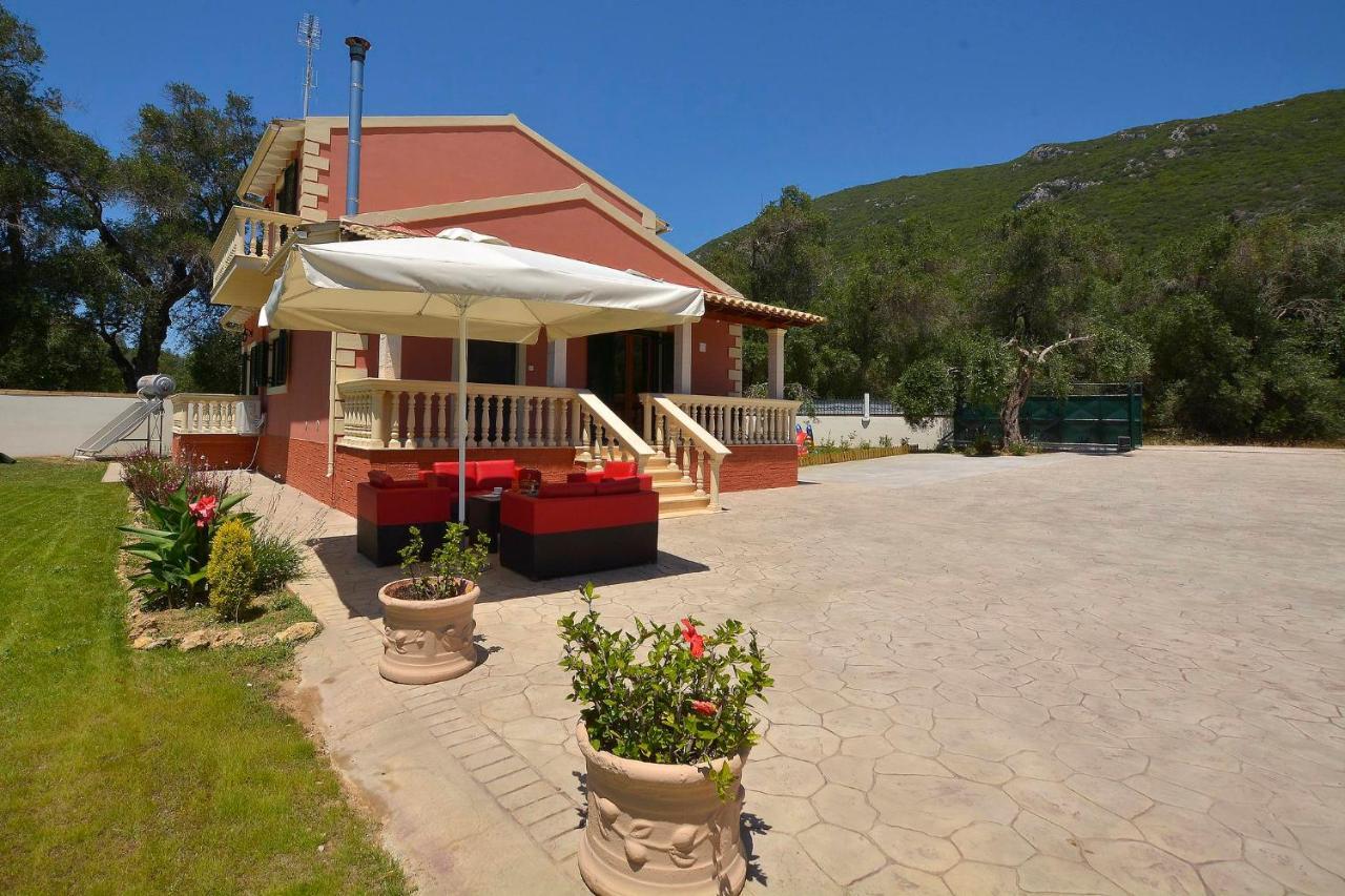 Вилла La Casa Del Sole Halikounas Экстерьер фото