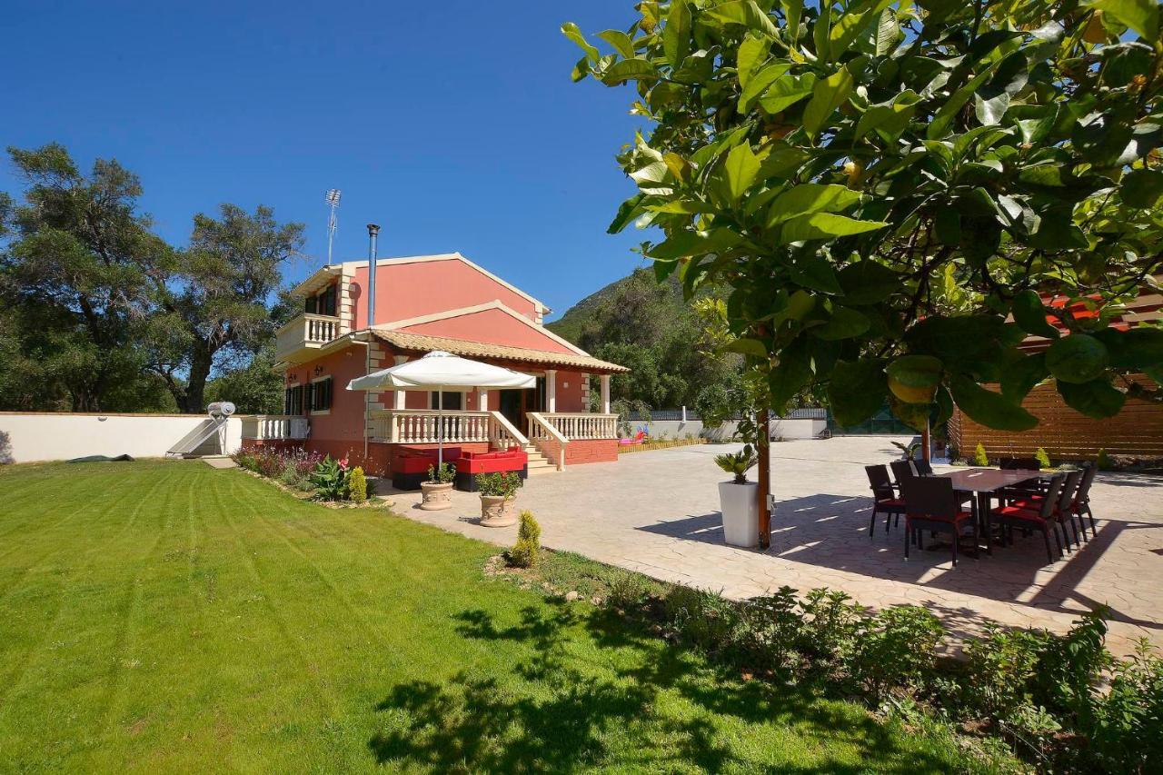Вилла La Casa Del Sole Halikounas Экстерьер фото